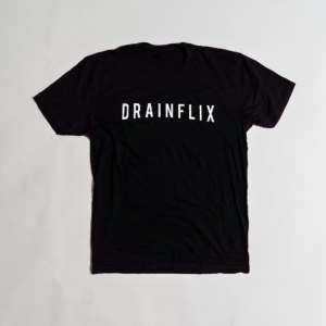 Black Drainflix Classic (Slim Logo)