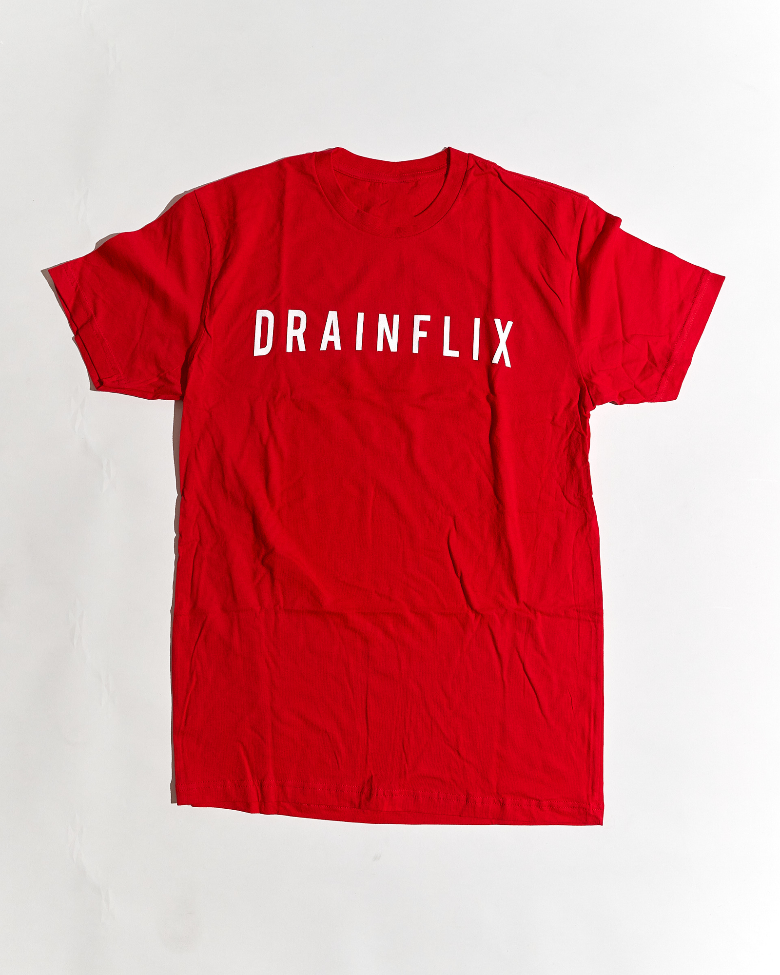 Red Drainflix Classic (Slim Logo)