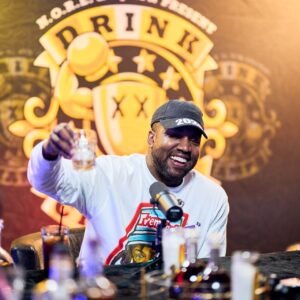 Kanye West, 2022 — Drink Champs portrait by Drainflix