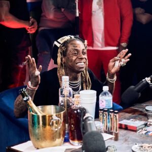 Lil Wayne at the Table — Drink Champs portrait by Drainflix